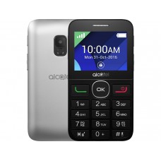 Мобильный телефон Alcatel OT 2008G Black+Metal Silver