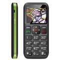Мобильный телефон BQ 1802 Arlon Black/Green