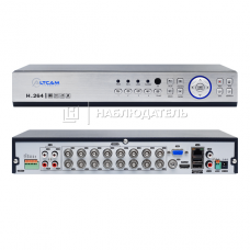 Видеорегистратор AHD(2.0)+ IP - AltCam, DVR1622 (1080P)