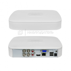 Видеорегистратор CVI (1.3 Мп)+IP - Dahua, DHI-XVR4104C